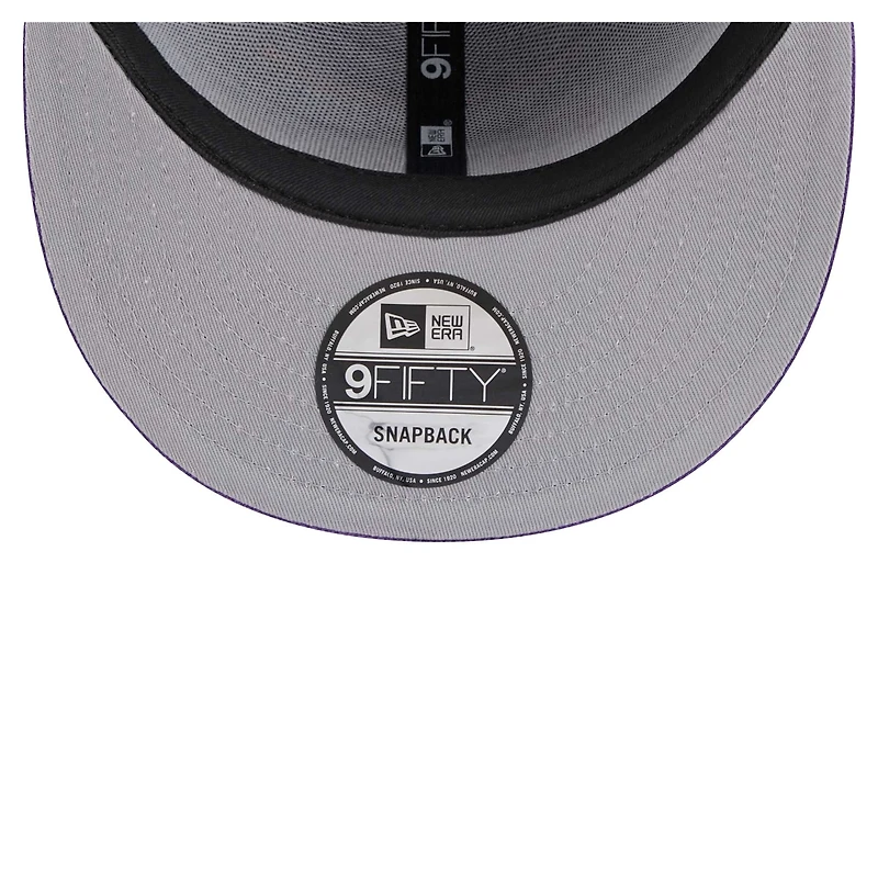 Casquette snapback 9FIFTY en velours côtelé violet Phoenix Suns de New Era pour homme