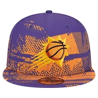 Men's New Era Purple Phoenix Suns Tip-Off 9FIFTY Snapback Hat