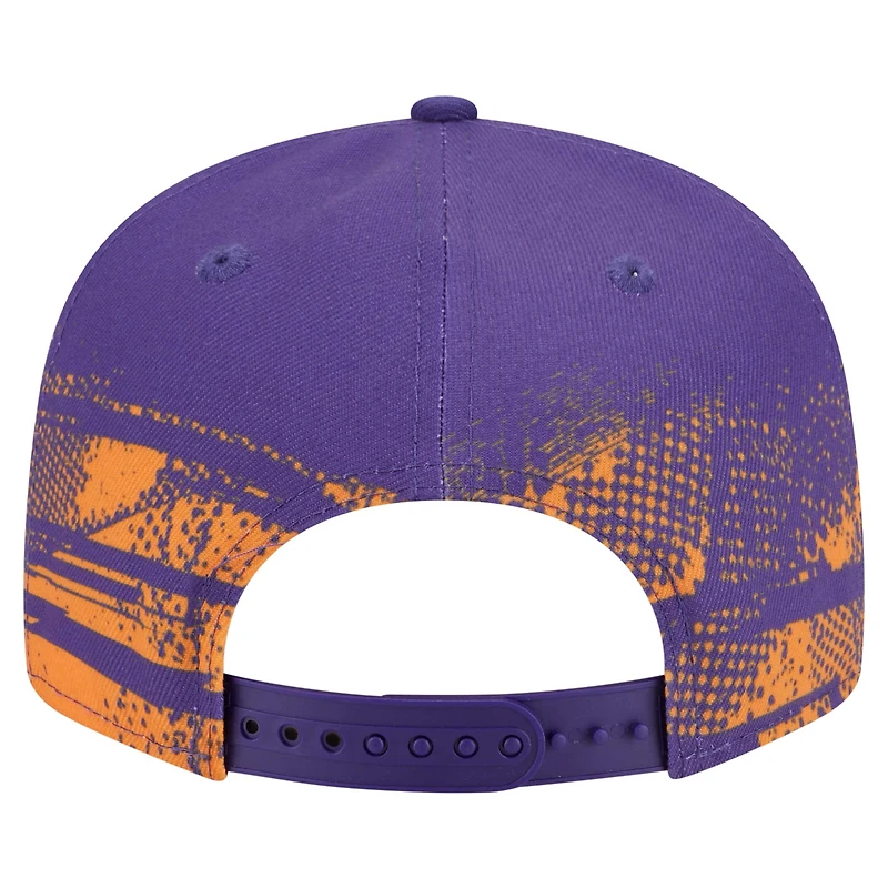 Casquette snapback Tip-Off 9FIFTY violette des Phoenix Suns de New Era pour homme