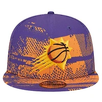 Men's New Era Purple Phoenix Suns Tip-Off 9FIFTY Snapback Hat