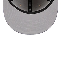 Casquette ajustée New Era pour hommes, beige/violet, Phoenix Suns 2024 NBA Draft 59FIFTY