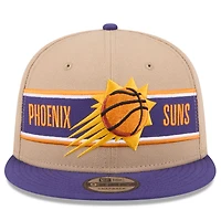 Casquette Snapback 9FIFTY NBA Draft 2024 NBA Phoenix Suns New Era beige/violet pour homme