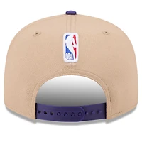 Casquette Snapback 9FIFTY NBA Draft 2024 NBA Phoenix Suns New Era beige/violet pour homme