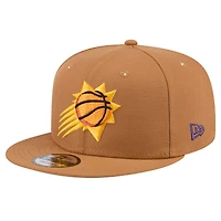 Casquette Snapback 9FIFTY Phoenix Suns de New Era pour homme, couleur tan