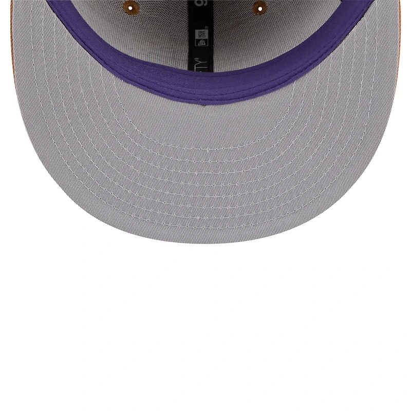 Casquette Snapback 9FIFTY Phoenix Suns de New Era pour homme, couleur tan
