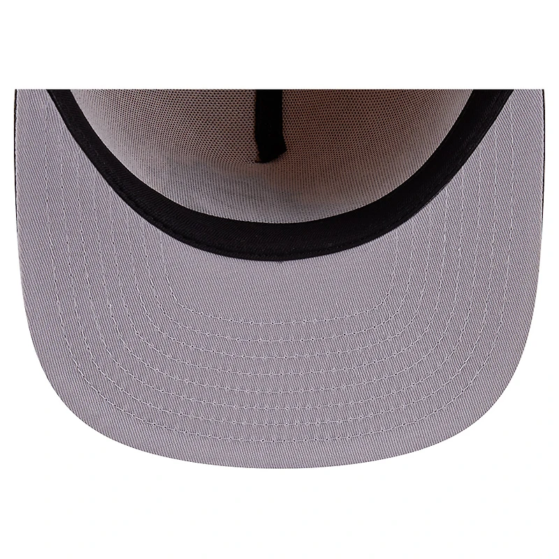 Men's New Era Tan Phoenix Suns Color Pack Two-Tone 59FIFTY A-Frame Fitted Hat