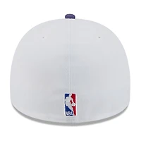 Casquette ajustée New Era 59FIFTY blanche/violette pour homme, NBA Draft 2025, Phoenix Suns