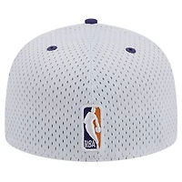 Men's New Era White/Purple Phoenix Suns Throwback 2Tone 59FIFTY Fitted Hat