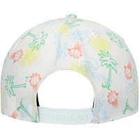 Men's New Era White Phoenix Suns Palm Trees and Waves Golfer Adjustable Hat