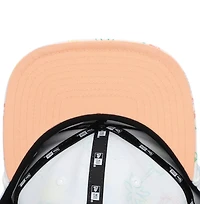 Men's New Era White Phoenix Suns Palm Trees and Waves Golfer Adjustable Hat