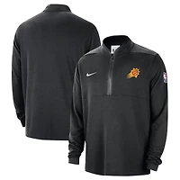 Haut Nike Courtside Performance à demi-zip pour homme Phoenix Suns 2024/25 noir