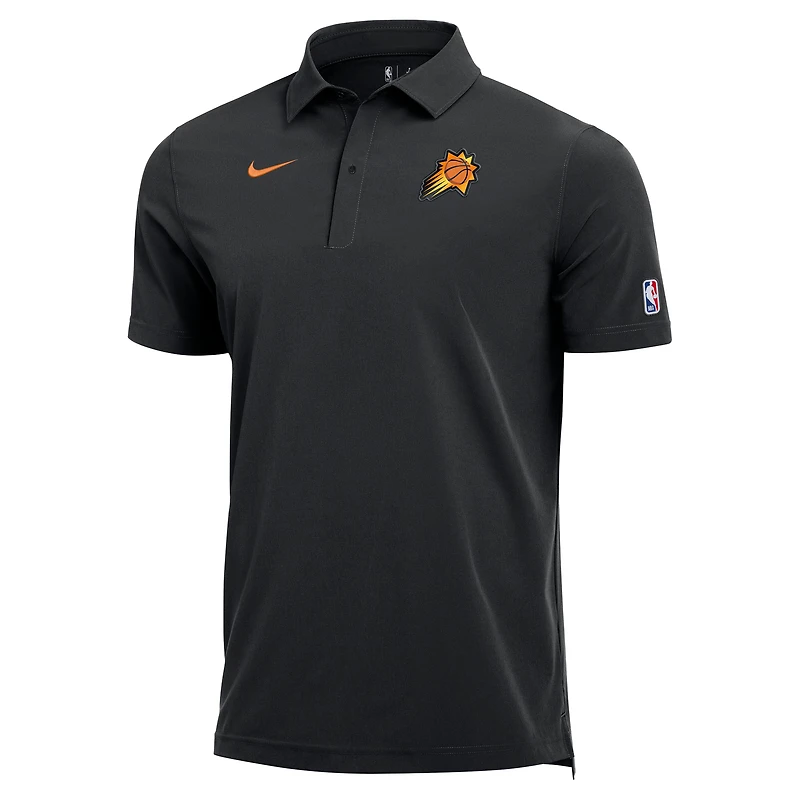 Polo d'entraîneur Nike Phoenix Suns Authentic Dri-FIT noir pour homme (saison 2025/26)