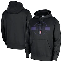 Sweat à capuche Nike noir Phoenix Suns 2025/26 Authentic Practice Club pour homme