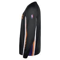 Maillot de tir Nike noir Phoenix Suns 2025/26 Authentic Pre-Game Legend Dri-FIT à manches longues pour homme