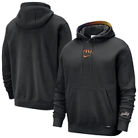 Sweat à capuche premium Nike Phoenix Suns City Edition Courtside Remix noir pour homme