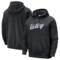 Men's Nike  Black Phoenix Suns 2025/26 City Edition Essential Remix Club Hoodie
