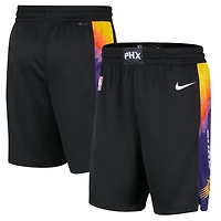 Men's Nike  Black Phoenix Suns 2025/26 City Edition Remix Dri-FIT Swingman Shorts