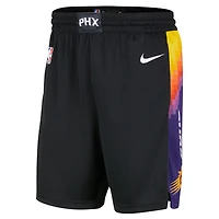 Men's Nike  Black Phoenix Suns 2025/26 City Edition Remix Dri-FIT Swingman Shorts