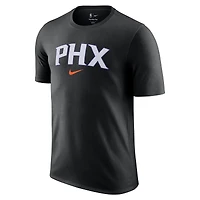 T-shirt Nike pour homme, noir, Phoenix Suns 2025/26 City Edition Remix Essential Logo