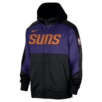 Sweat à capuche entièrement zippé Nike Phoenix Suns Authentic On-Court Showtime Performance pour homme