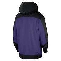 Sweat à capuche entièrement zippé Nike Phoenix Suns Authentic On-Court Showtime Performance pour homme