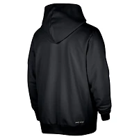 Veste à capuche entièrement zippée Nike Phoenix Suns Authentic Standard Issue pour homme, noire