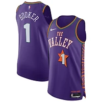 Maillot de joueur authentique Nike Devin Booker Purple Phoenix Suns 2024/25 pour homme - Édition City