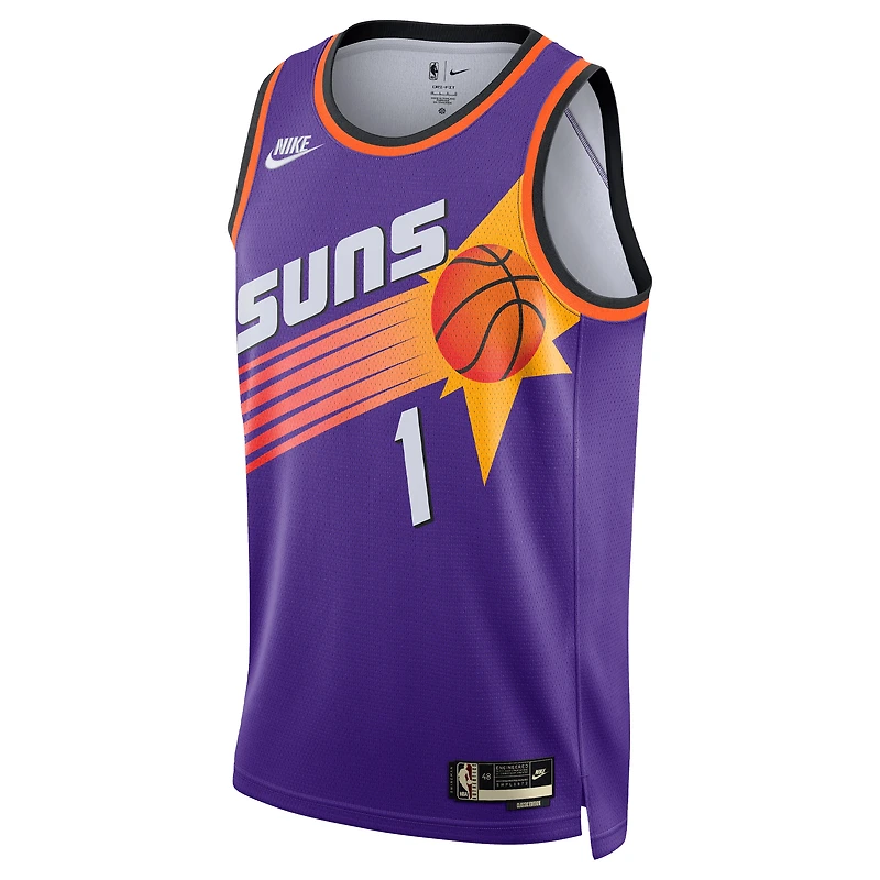Men's Nike Devin Booker Purple Phoenix Suns Swingman Jersey - Classic Edition