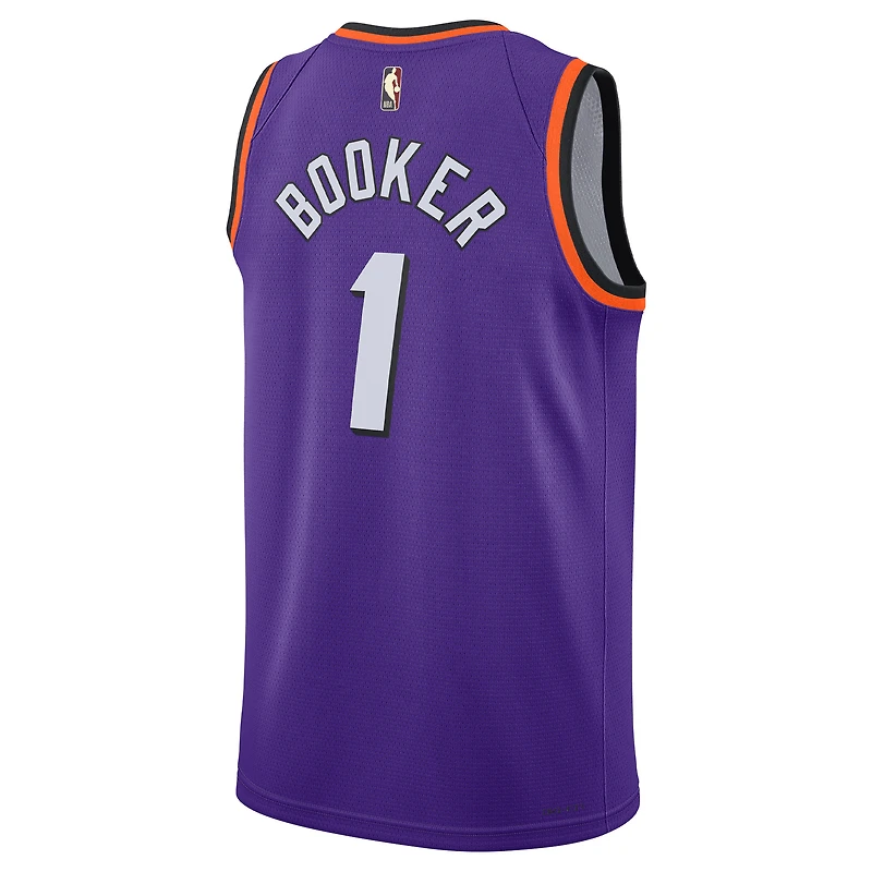 Maillot Swingman Phoenix Suns Nike Devin Booker pour homme pourpre - Édition classique
