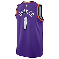 Maillot Swingman Phoenix Suns Nike Devin Booker pour homme pourpre - Édition classique