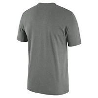 Men's Nike Heather Gray Phoenix Suns 2023/24 Sideline Legend Performance Practice T-Shirt