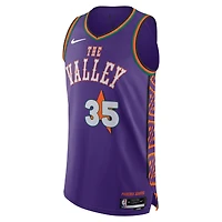 Maillot de joueur authentique Nike Kevin Durant violet Phoenix Suns 2024/25 pour homme - Édition City