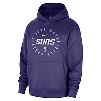 Men's Nike Purple Phoenix Suns 2024/25 Spotlight On-Court Practice Performance Pullover Hoodie