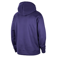 Men's Nike Purple Phoenix Suns 2024/25 Spotlight On-Court Practice Performance Pullover Hoodie