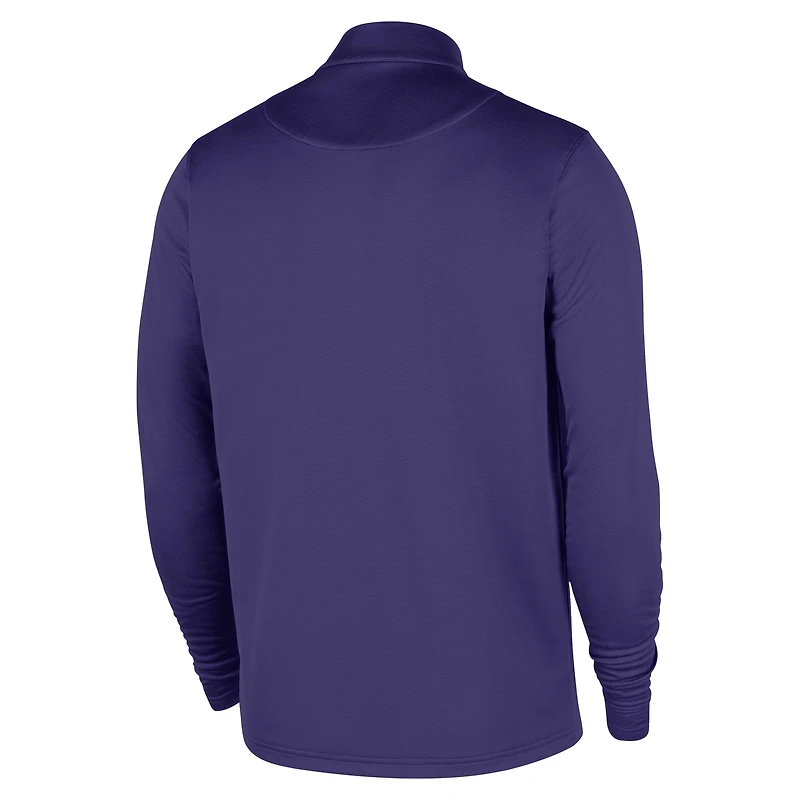 Men's Nike Purple Phoenix Suns 2025/26 Authentic Coaches Quarter-Zip Dri-Fit Top