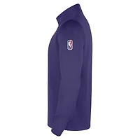 Men's Nike Purple Phoenix Suns 2025/26 Authentic Coaches Quarter-Zip Dri-Fit Top