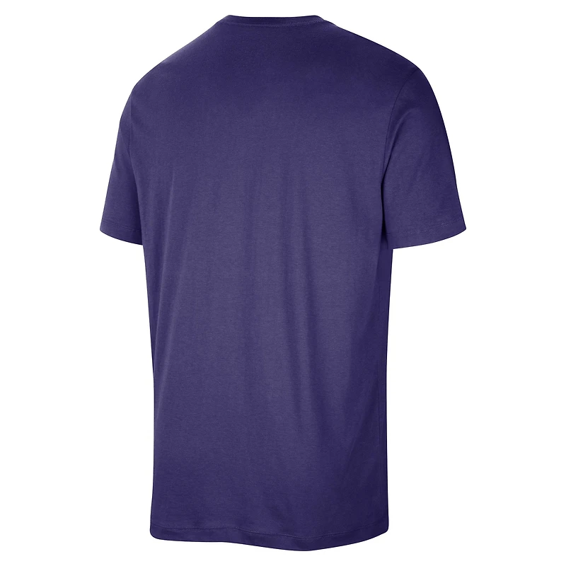Men's Nike  Purple Phoenix Suns Authentic Practice T-Shirt