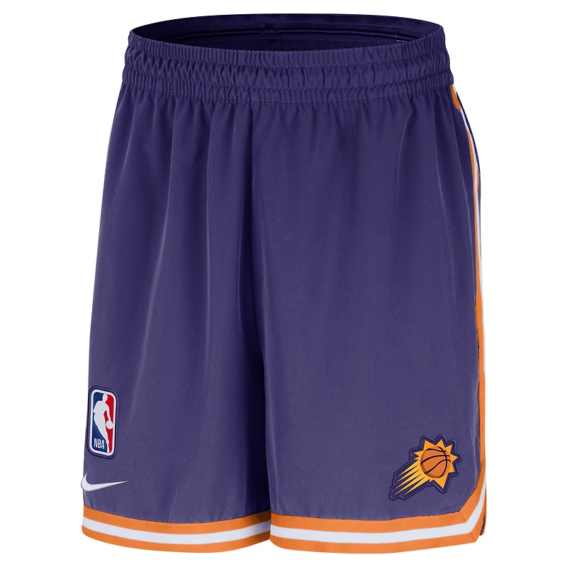 Short tissé Nike Purple Phoenix Suns Authentic Pre-Game Performance pour homme