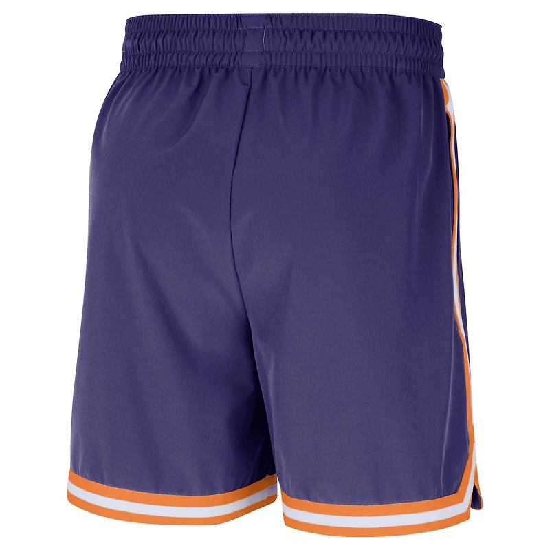 Short tissé Nike Purple Phoenix Suns Authentic Pre-Game Performance pour homme