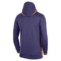 Men's Nike Purple Phoenix Suns Authentic Showtime Performance Full-Zip Hoodie
