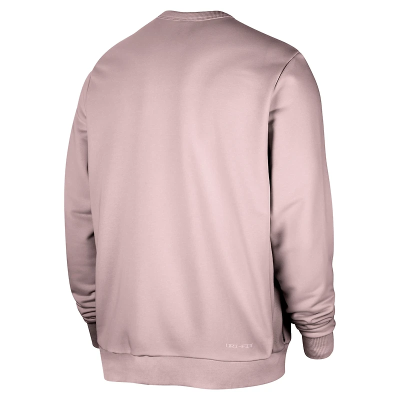 Sweat-shirt Nike Phoenix Suns Courtside Standard Issue Performance violet pour homme
