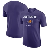 T-shirt Nike violet Phoenix Suns Just Do It pour homme