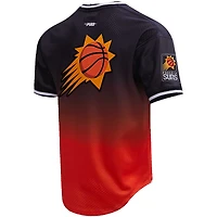 T-shirt noir/orange Phoenix Suns Ombre Name & Number de Post Devin Booker pour homme