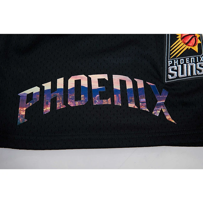 Short en filet Pro Standard Phoenix Suns City Scape noir pour homme