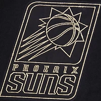Veste universitaire Pro Standard noire Phoenix Suns Gold Stitch pour hommes