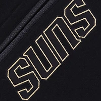 Veste universitaire Pro Standard noire Phoenix Suns Gold Stitch pour hommes