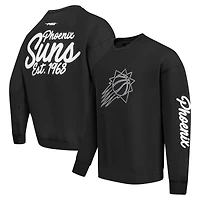 Men's Pro Standard Black Phoenix Suns Paint the City Drop Shoulder Sweatshirt