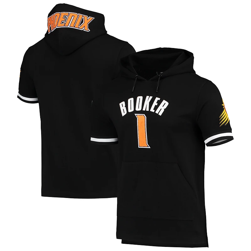Sweat à capuche homme Pro Standard Devin Booker Black Phoenix Suns Name & Number