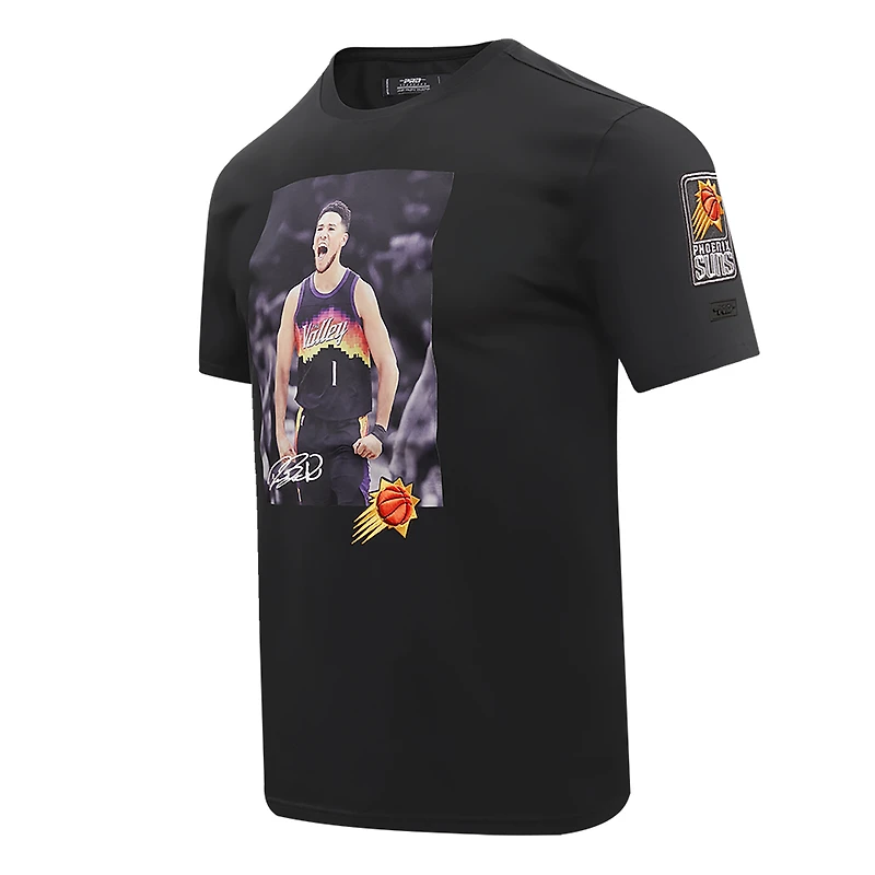 Men's Pro Standard Devin Booker Black Phoenix Suns Player Unguardable T-Shirt