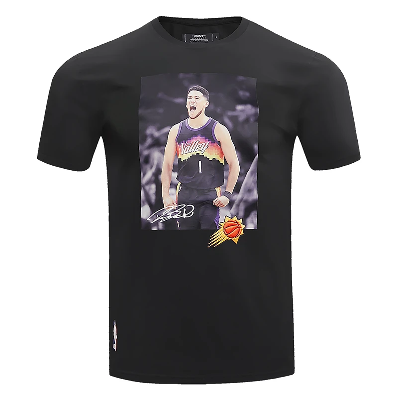 T-shirt non protégé pour hommes Pro Standard Devin Booker Black Phoenix Suns Player
